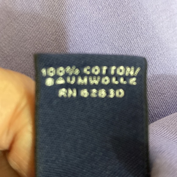 Lands’ End periwinkle mock turtleneck - Picture 5 of 6